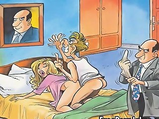 Amusing Adult Humor In Cartoon Format
