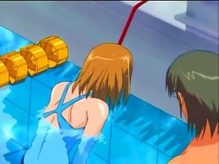 The Girl In The Hentai Video Is On A Leash For Him